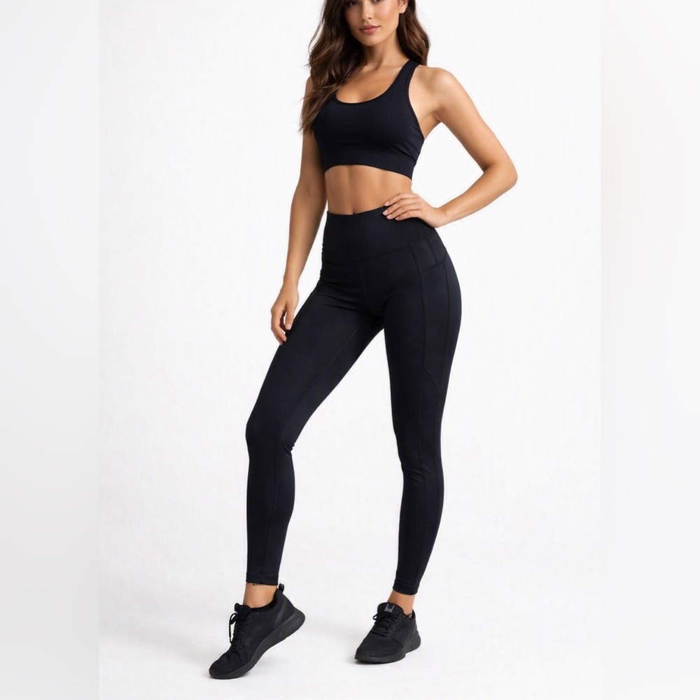 NWT High-Rise Black Women's Leggings - Performance Tights